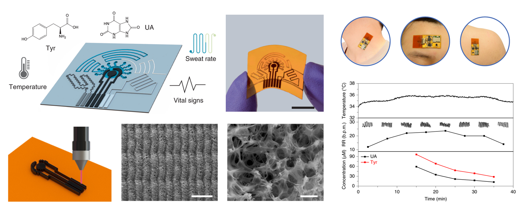II. MIP sensors for universal detection of a wide array of amino acids and vitamins